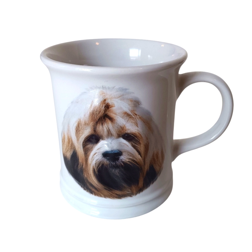 Lhasa Apso 3D White Coffee / Tea Mug 8 oz.‎ XPres Best Friend Original
